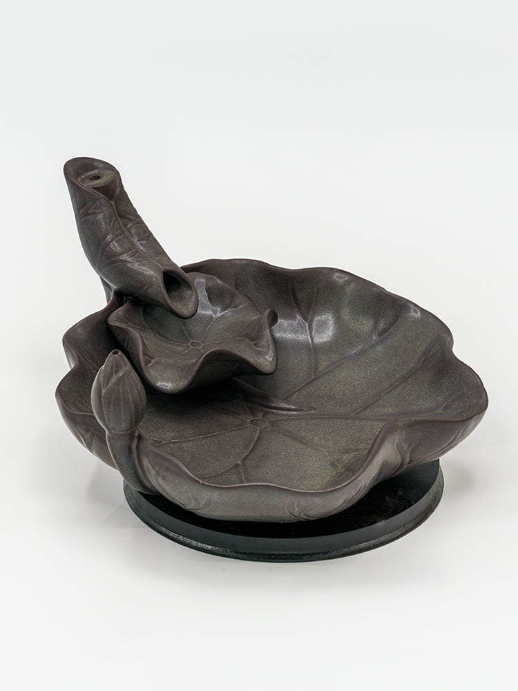 lotus incense burner