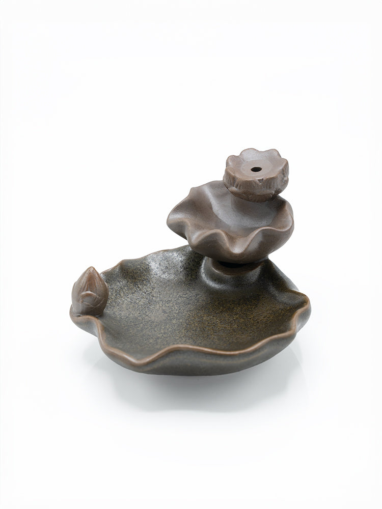 lotus incense burner