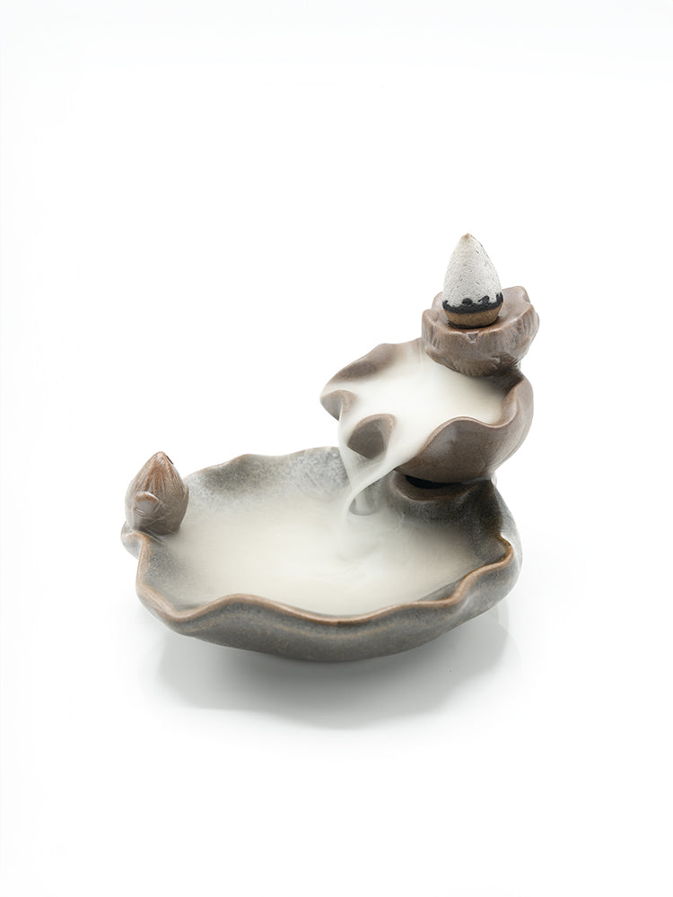 lotus incense burner