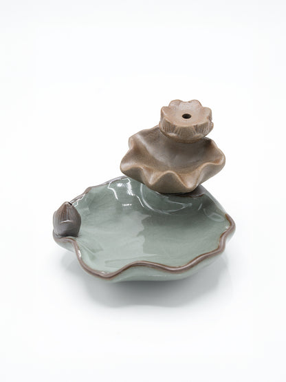 lotus incense burner